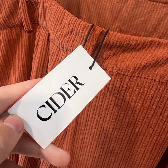 Cider Orange Corduroy Overalls - Picture 4 of 6